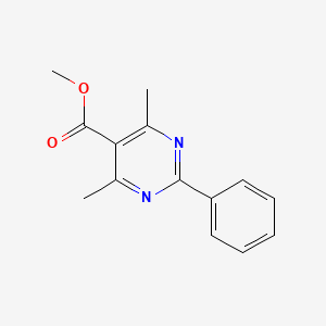 Methyl 4,6-dimethyl-2-phenylpyrimidine-5-carboxylate