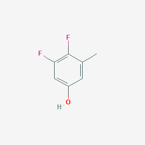 molecular formula C7H6F2O B1397123 3,4-Difluoro-5-methylphenol CAS No. 1806289-63-3