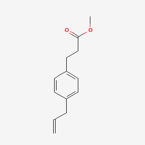 molecular formula C13H16O2 B1397125 Methyl 3-(4-allylphenyl)propanoate CAS No. 752137-44-3