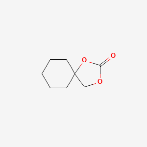 molecular formula C8H12O3 B13971504 1,3-Dioxaspiro[4.5]decan-2-one CAS No. 34277-32-2