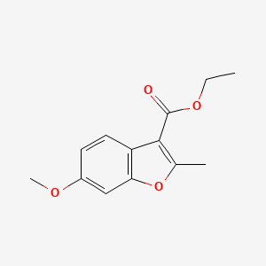 Ethyl 6-methoxy-2-methylbenzofuran-3-carboxylate