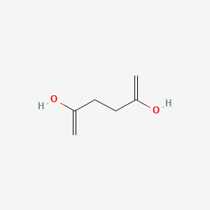 molecular formula C6H10O2 B13971621 1,5-Hexadiene-2,5-diol CAS No. 89071-86-3