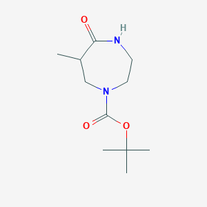 Tert-butyl 6-methyl-5-oxo-1,4-diazepane-1-carboxylate