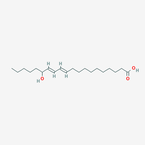 (11E,13e)-15-hydroxy-11,13-icosadienoic acid