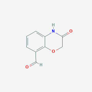 3-Oxo-3,4-dihydro-2H-benzo[b][1,4]oxazine-8-carbaldehyde
