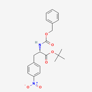 (S)-tert-Butyl 2-(((benzyloxy)carbonyl)amino)-3-(4-nitrophenyl)propanoate