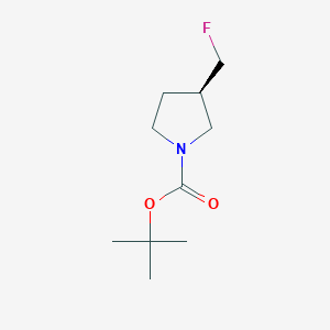 (R)-tert-Butyl 3-(fluoromethyl)-pyrrolidine-1-carboxylate