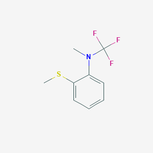 N-methyl-2-(methylthio)-N-(trifluoromethyl)aniline