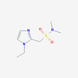 1-(1-ethyl-1H-imidazol-2-yl)-N,N-dimethylmethanesulfonamide