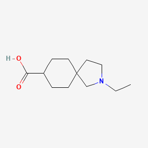 2-Ethyl-2-azaspiro[4.5]decane-8-carboxylic acid