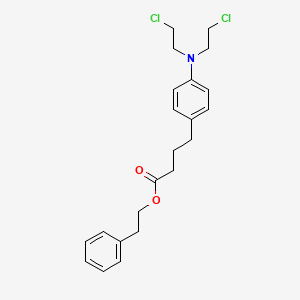 Phenethyl 4-[4-[bis(2-chloroethyl)amino]phenyl]butanoate