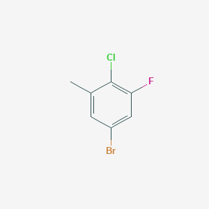 B1397221 5-Bromo-2-chloro-3-fluorotoluene CAS No. 1806971-86-7