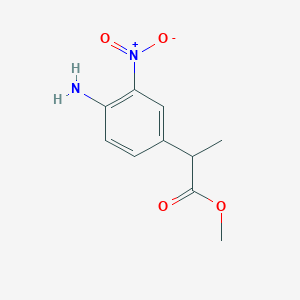 Methyl 2-(4-amino-3-nitrophenyl)propanoate