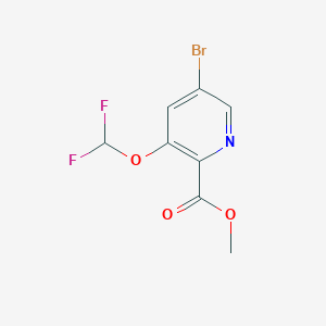 Methyl 5-bromo-3-(difluoromethoxy)picolinate