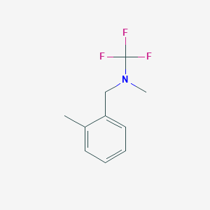 1,1,1-trifluoro-N-methyl-N-(2-methylbenzyl)methanamine