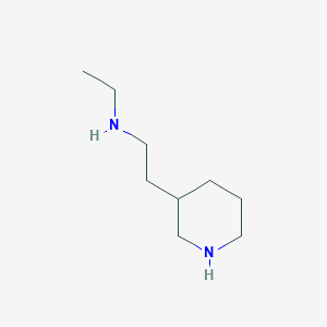 N-ethyl-2-(piperidin-3-yl)ethanamine