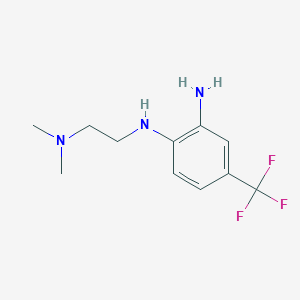 N1-[2-(Dimethylamino)ethyl]-4-(trifluoromethyl)-1,2-benzenediamine