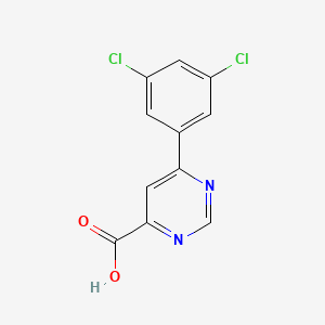 6-(3,5-Dichlorophenyl)pyrimidine-4-carboxylic acid