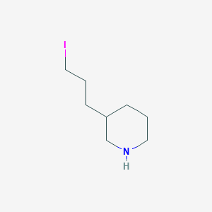 3-(3-Iodopropyl)piperidine