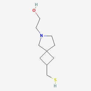 2-(2-(Mercaptomethyl)-6-azaspiro[3.4]octan-6-yl)ethanol