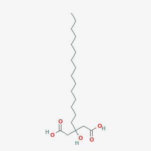 3-Hydroxy-3-pentadecylpentanedioic acid