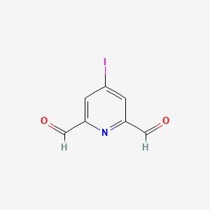 4-Iodopyridine-2,6-dicarbaldehyde