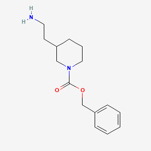 Benzyl 3-(2-aminoethyl)piperidine-1-carboxylate