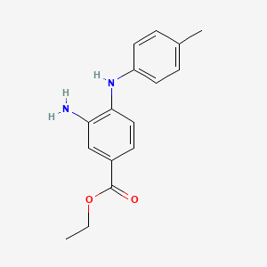 Ethyl 3-amino-4-(4-toluidino)benzoate