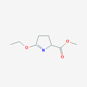 5-Ethoxy-3,4-dihydro-2h-pyrrole-2-carboxylic acid methyl ester