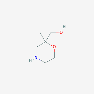 molecular formula C6H13NO2 B13972572 (2-Methylmorpholin-2-yl)methanol 