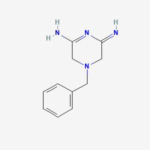 1-Benzyl-5-imino-2,6-dihydropyrazin-3-amine