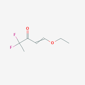 1-Ethoxy-4,4-difluoropent-1-en-3-one