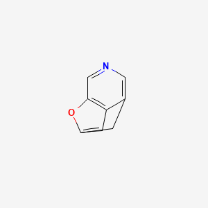 molecular formula C8H5NO B13972844 2,4-Methanofuro[2,3-C]pyridine CAS No. 99573-90-7