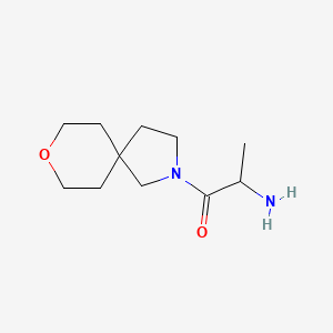 molecular formula C11H20N2O2 B13972936 2-Amino-1-(8-oxa-2-azaspiro[4.5]decan-2-yl)propan-1-one 