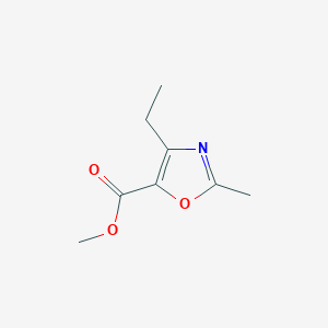 Methyl 4-ethyl-2-methyloxazole-5-carboxylate