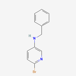 molecular formula C12H11BrN2 B13973028 N-Benzyl-6-bromopyridin-3-amine 