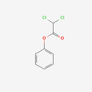 molecular formula C8H6Cl2O2 B13973109 Phenyl dichloroacetate CAS No. 10565-20-5