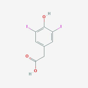 B139732 4-Hydroxy-3,5-diiodophenylacetic acid CAS No. 1948-39-6