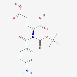 Boc-[N-alpha-(4-aminobenzoyl)]-L-glutamic acid