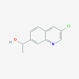 1-(3-Chloroquinolin-7-YL)ethan-1-OL