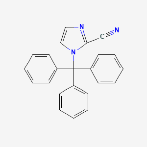 1-Trityl-1H-imidazole-2-carbonitrile