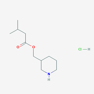 3-Piperidinylmethyl 3-methylbutanoate hydrochloride