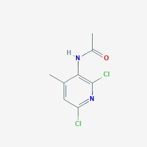 molecular formula C8H8Cl2N2O B13973700 N-(2,6-dichloro-4-methylpyridin-3-yl)acetamide 