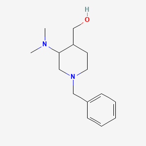 molecular formula C15H24N2O B13973764 (1-Benzyl-3-(dimethylamino)piperidin-4-yl)methanol 