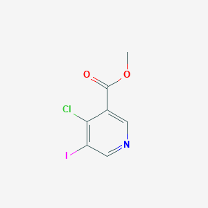 molecular formula C7H5ClINO2 B13973775 Methyl 4-chloro-5-iodonicotinate 