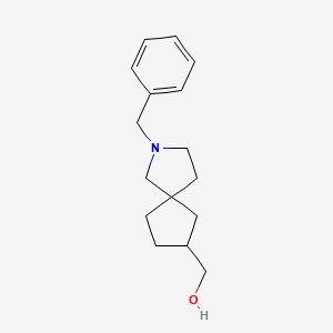 molecular formula C16H23NO B13973839 (2-Benzyl-2-azaspiro[4.4]nonan-7-yl)methanol 