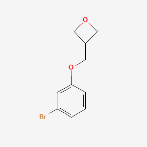 molecular formula C10H11BrO2 B13973980 3-(3-Bromophenoxymethyl)oxetane 