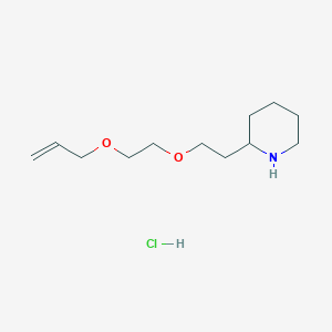 2-{2-[2-(Allyloxy)ethoxy]ethyl}piperidine hydrochloride