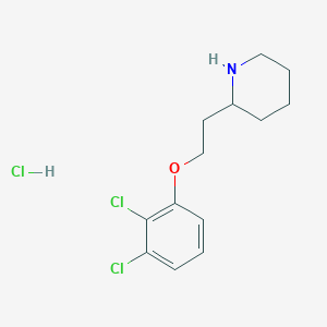 2-[2-(2,3-Dichlorophenoxy)ethyl]piperidine hydrochloride