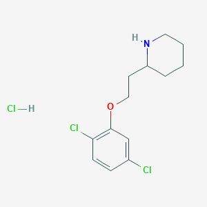 2-[2-(2,5-Dichlorophenoxy)ethyl]piperidine hydrochloride